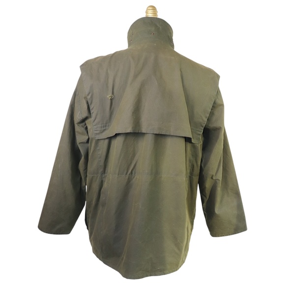 Vintage Lewis Creek Ducks Unlimited Collection Waxed Cotton Field Jacket - Picture 5 of 16